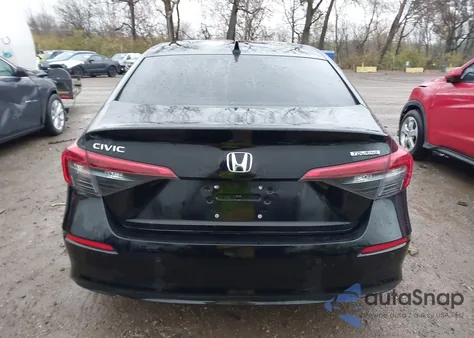 2023 Honda Civic Touring из США, поврежденный, VIN 2HGFE1F96PH309552